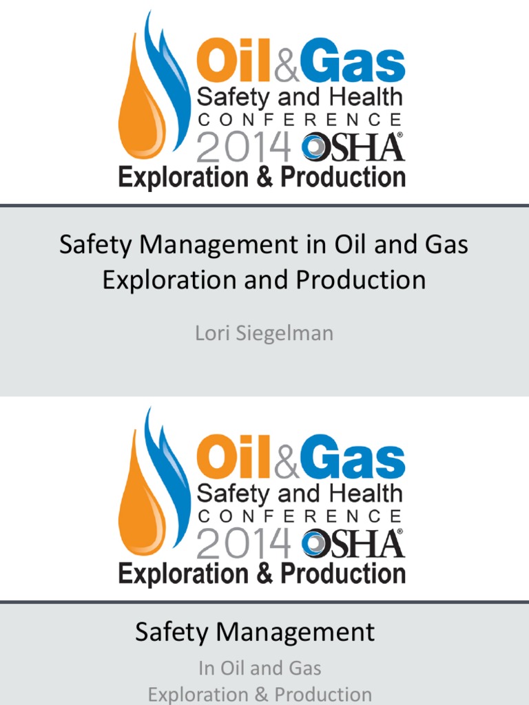 Oil and Gas Exploration.pdf Risk Management Safety