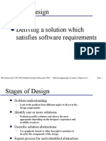 Software Design Deriving A Solution Which Satisfies Software Requirements