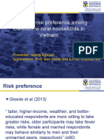 Stability of Risk Preference 