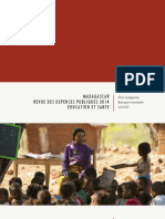 BANQUE MONDIALE – UNICEF MADAGASCAR, Revue des dépenses publiques 2014 