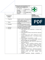 Sop Deteksi Dini Faktor Resiko Da Komplikasi Kebidanan