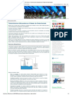 Transmissores Ultrassônicos X Radar de Onda Guiada