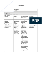 Plano de Aula de Artes