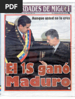 La Verdad, Año 19 #6.025, Miércoles 8 de Junio de 2016 | PDF