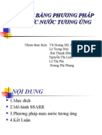 DỰ BÁO LŨ BẰNG PHƯƠNG PHÁP                     MỰC NƯỚC