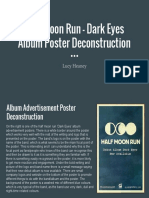 Half Moon Run - Dark Eyes Album Poster Deconstruction