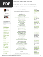 Download Terjemahan Lirik Lagu Barat - Song Lyric Translation by Pardingotan Raja Oloan SN323444253 doc pdf