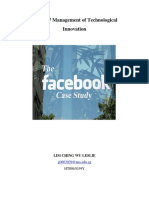 13084222 MT5007 the Facebook Case Study