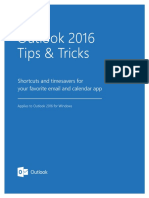 Outlook 2016 Tips Tricks PDF