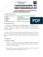 Plan de Capacitacion CRT 2015 PDF