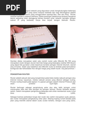 Router Adalah Pdf
