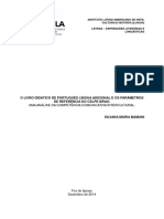 O Livro Didático de Português Língua Adicional e Os Parâmetros de Referência Do CELPE-BRAS