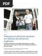 Pequenos produtores apostam em delivery de alimentos orgânicos _ Economia _ Gazeta do Povo