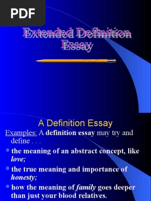 1extendeddefinitionessayfinallt330h Definition Essays