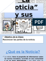 Partes noticia