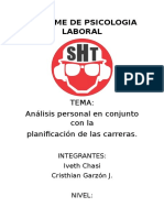 Informe de Psicologia Laboral