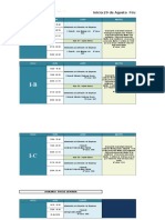 Horarios Administracion de Empresas 2016-5