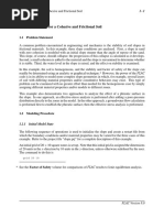 1 Slope Stability For A Cohesive and Frictional Soil: 1.1 Problem Statement