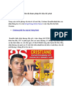 Ronaldo da  duoc  Phep Thi dau 60 Phút