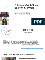 Dolor en El Adulto Mayor