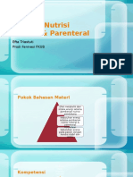 Indikasi Nutrisi Enteral & Parenteral