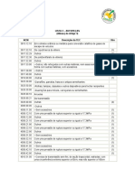 Lista de autopeças