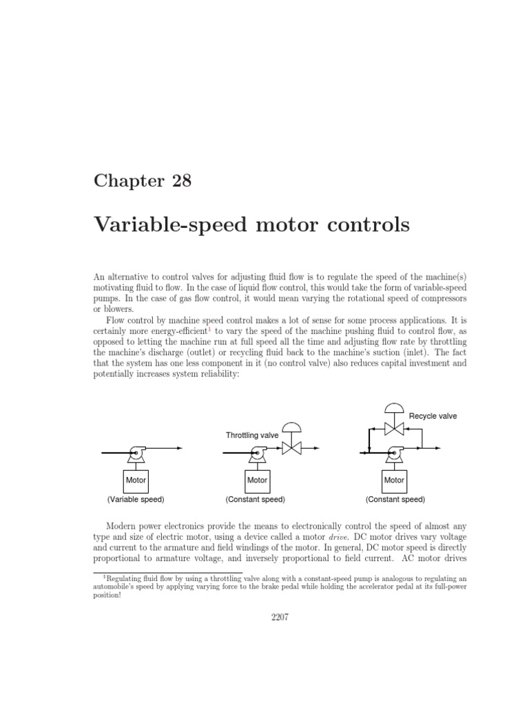 Variable Speed Motor Controls PDF
