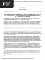 DOJ Dakota Acccess Press Release