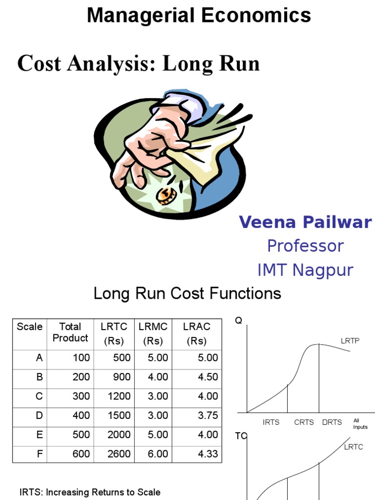 Cost Analysis Long Run PDF Long Run And Short Run Economics