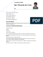 Curriculum Vitae de Phelipe Miranda