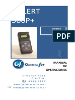 GS - MANUAL - Geiger 500p+ PDF