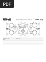 Recall Sheet VTP100