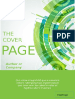 THE Cover: Author or Company