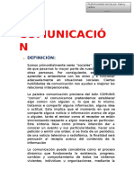 Que Es La Comunicación y Cuales Son Sus Caracteristicas