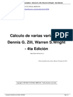 Calculo de Varias Variables Dennis a29096