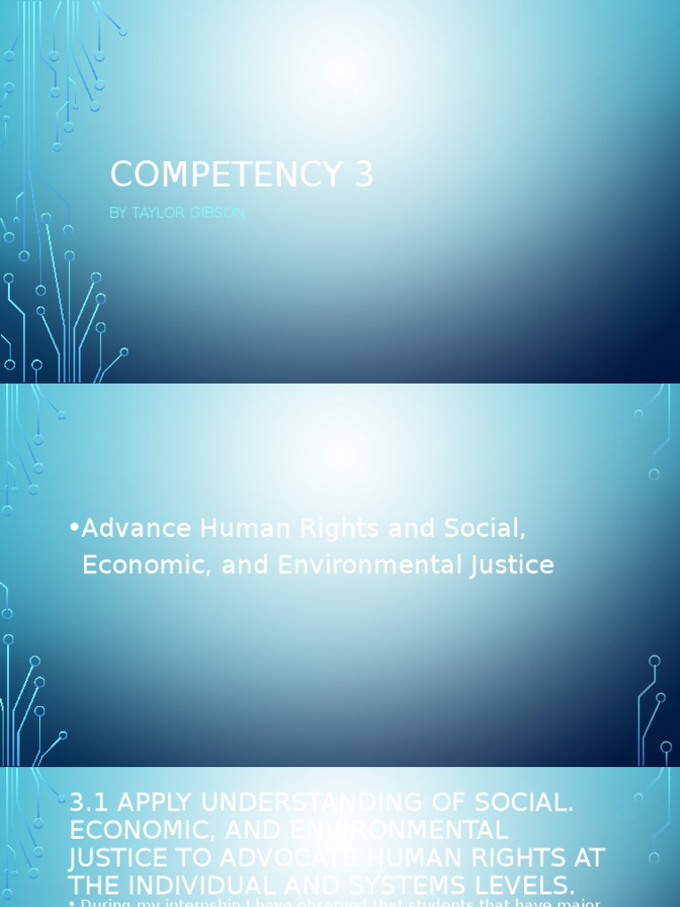 Competency 3 | PDF