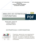 Analisis de Estrategias Corporativas. 5nc, 5nd Y5nf 2016-1