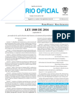 Diario Oficial de Colombia N° 49.988. 06 de Septiembre de 2016