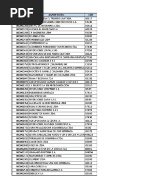 Gastos De Intereses Sirem Corte 31 12 2012