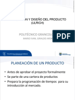 Planecaion y diseño del producto .pdf