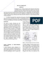 Heat of Combustion (Research)