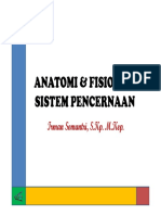 Anatomi Fisiologi Sistem Pencernaan PDF