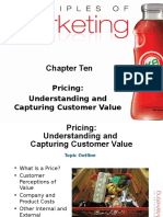 Chapter Ten: Pricing: Understanding and Capturing Customer Value