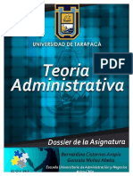 Teoria Administrativa (Dossier 2016, UTA, Arica, Chile)