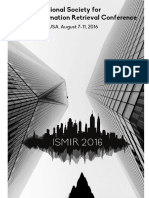 2016 Proceedings ISMIR