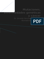 Mutaciones, enfermedades genéticas y cáncer