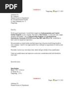 Example of European Standard CV (Contoh dari CV Standard 
