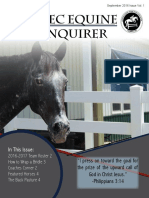 LUEC Equine Inquirer: in This Issue