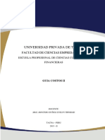 Guia 2015 - Costos Ii PDF