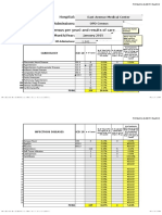 Hospital: Admissions: Case-Load (Case Census Per Year) and Results of Care Month/Year